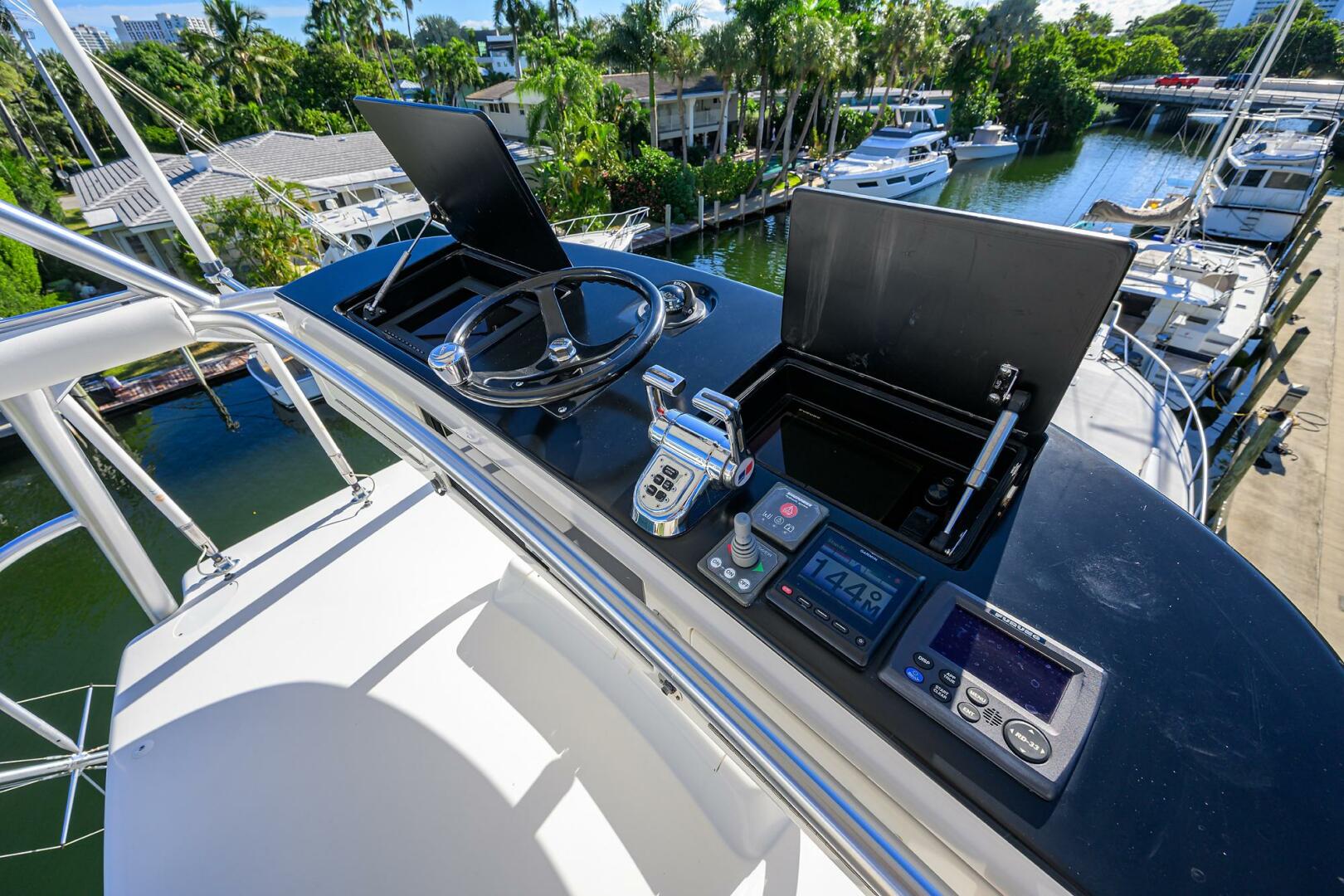 2014 Viking 76 Enclosed Bridge - Image 56