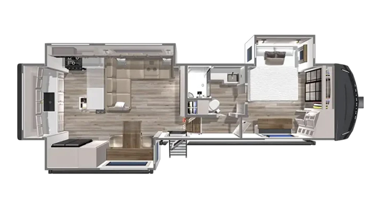 2026 Brinkley RV Model Z 3200 - Floorplan 1