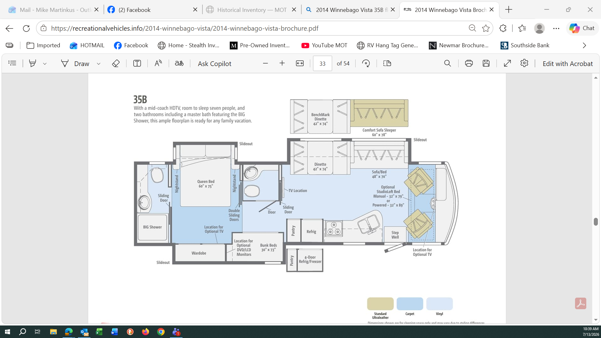 2014 Winnebago Vista