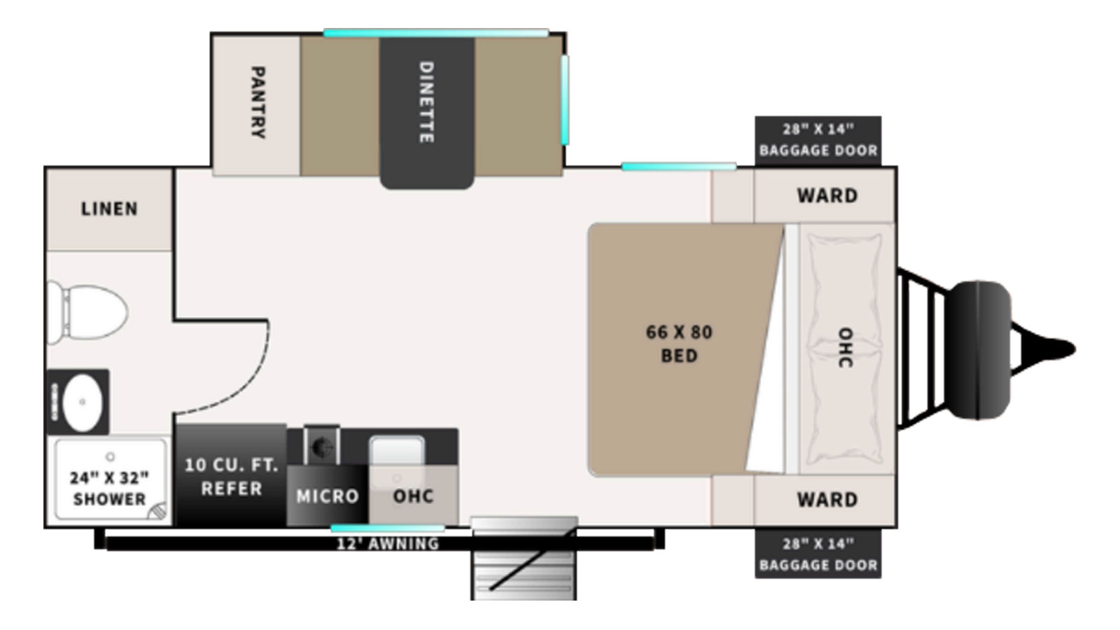 Modern Buggy Hopper floorplan