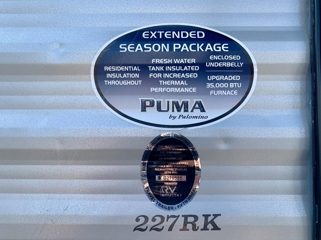 2025 PALOMINO 227RK - Image 27