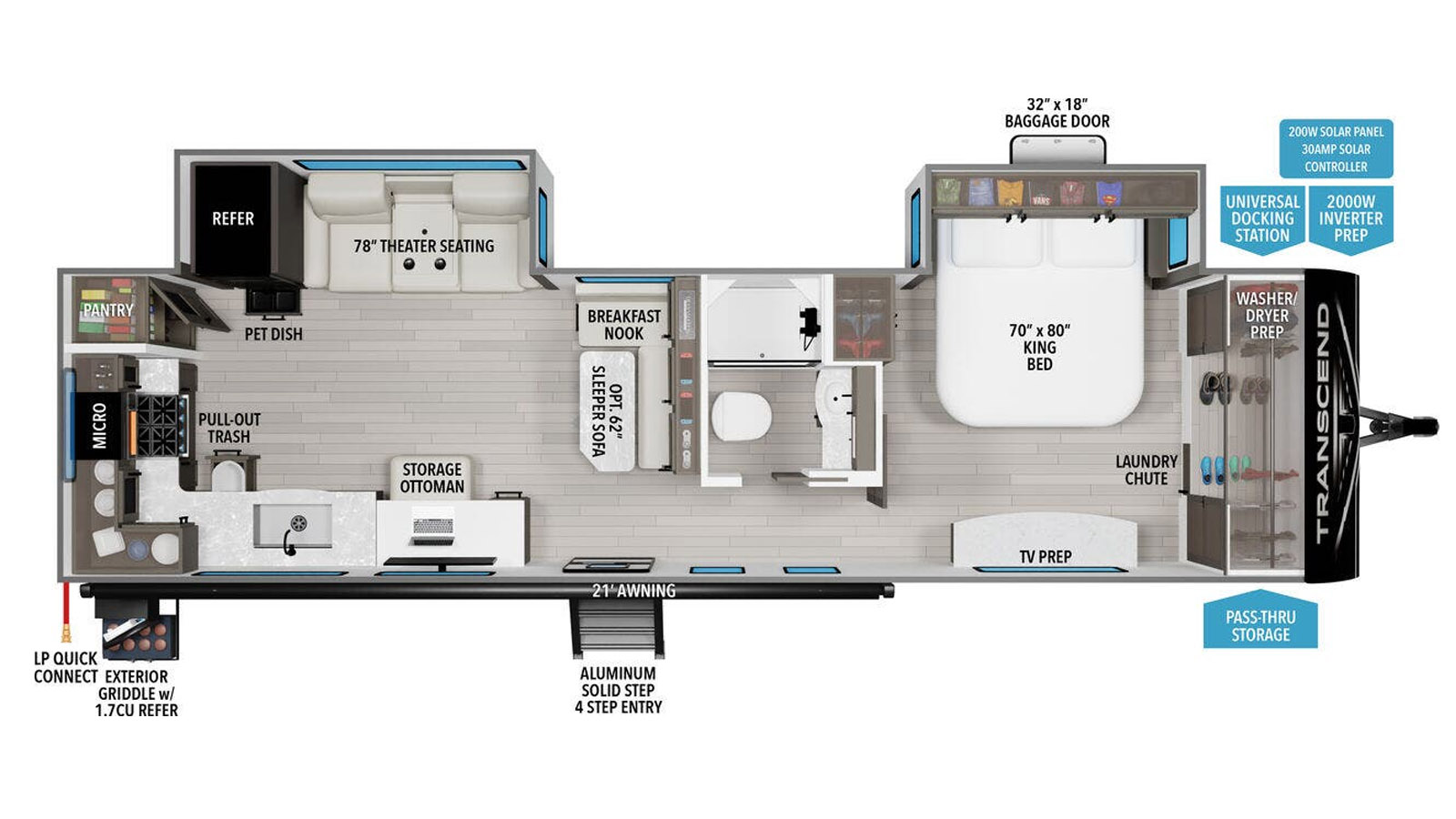 2025 Grand Design Transcend 315RKT - Image 2