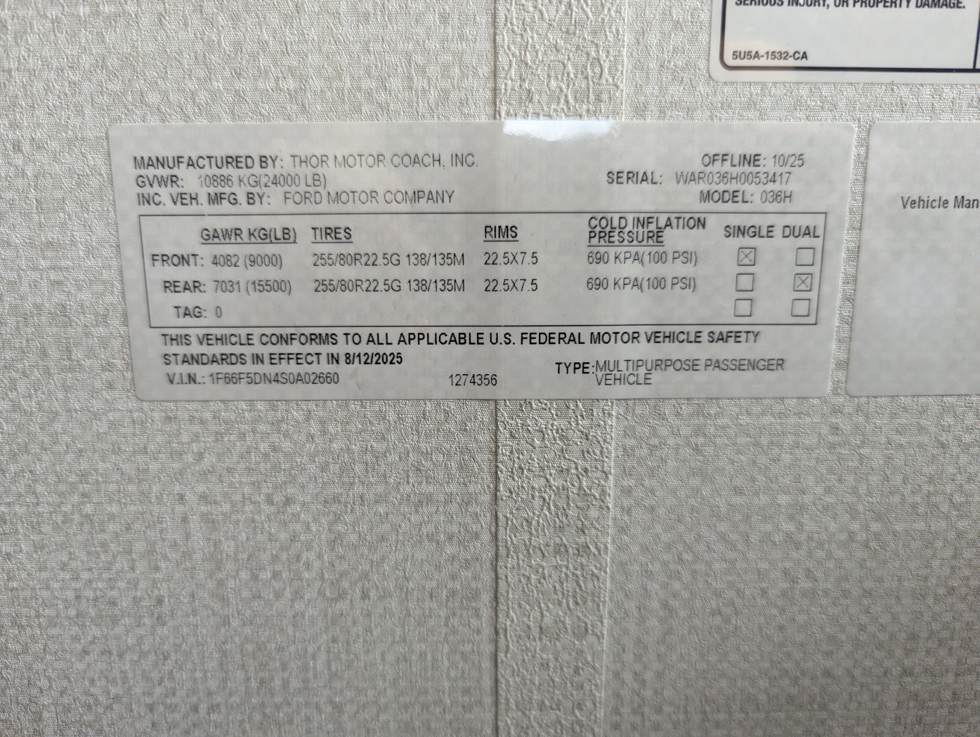 2026 Thor Motor Coach Windsport 36H - Image 34