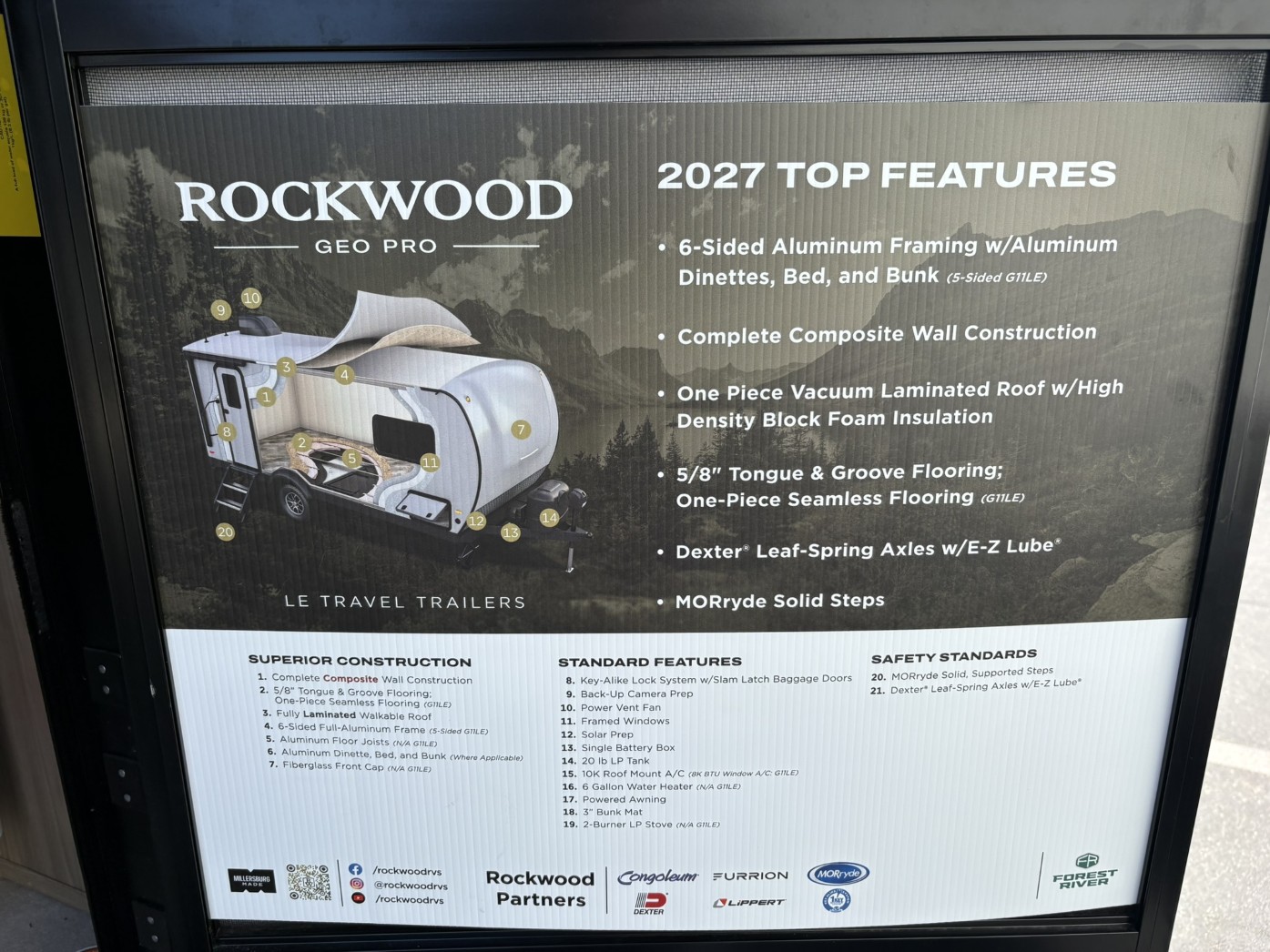 2027 Forest River Rockwood Geo Pro G13BLE - Image 6