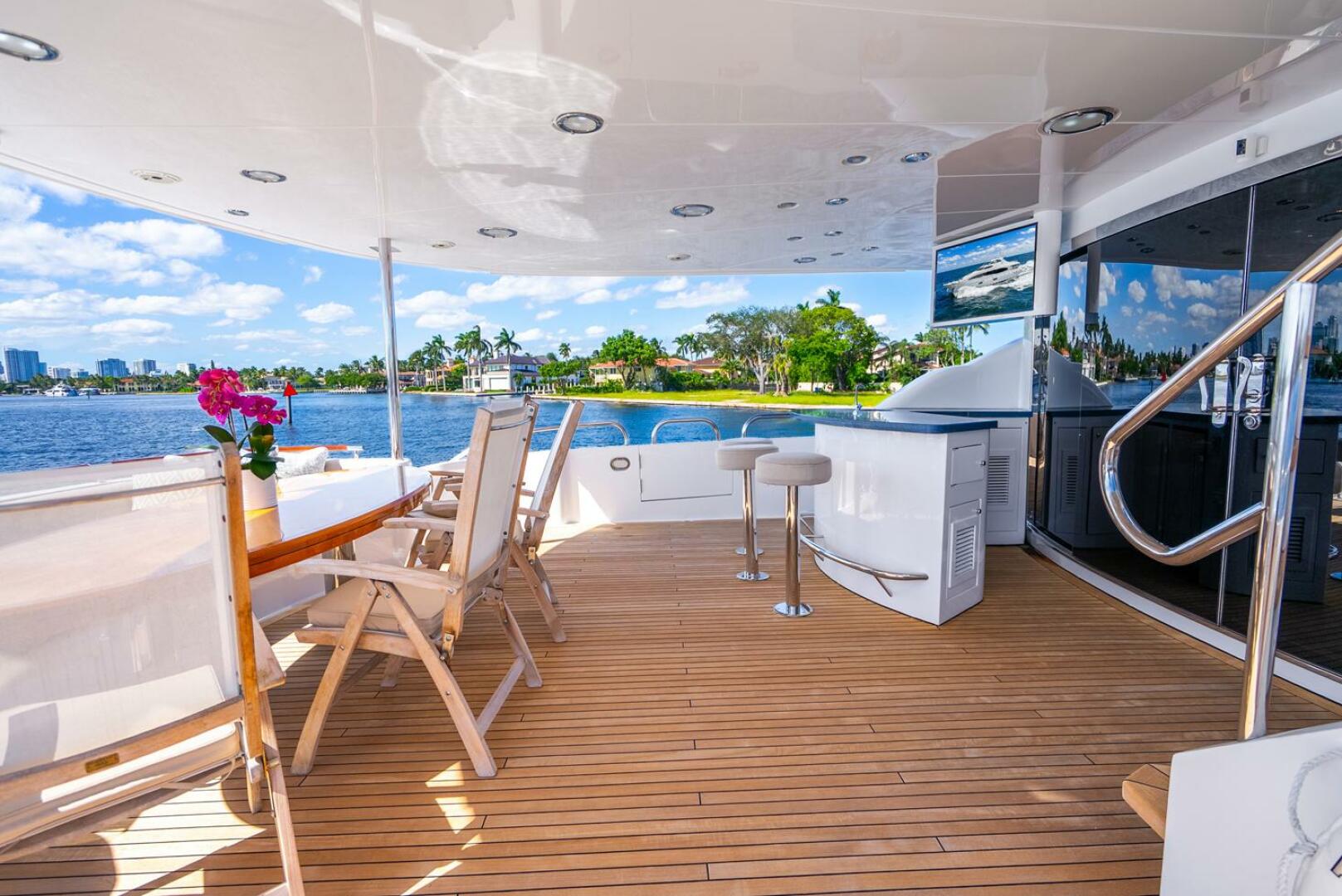 2008 Lazzara Yachts 116 - Image 58