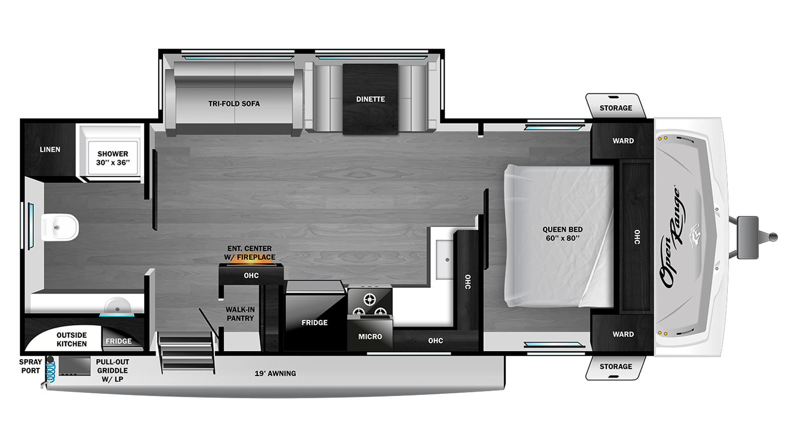 2027 Highland Ridge Range Lite 250RBL - Image 2