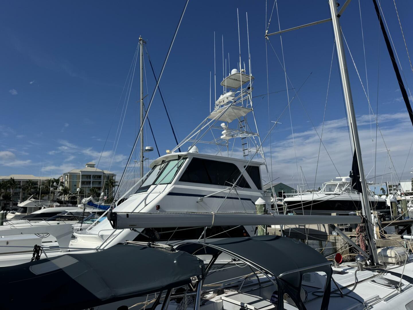 1995 Viking 58 Convertible - Image 2