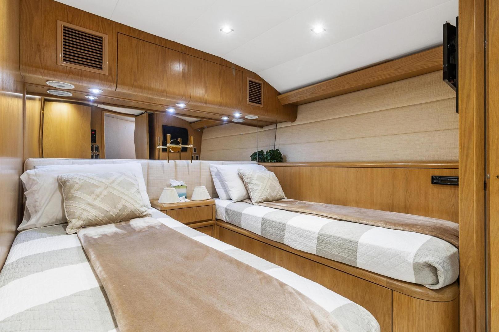 1998 Hatteras 82 Convertible - Image 57