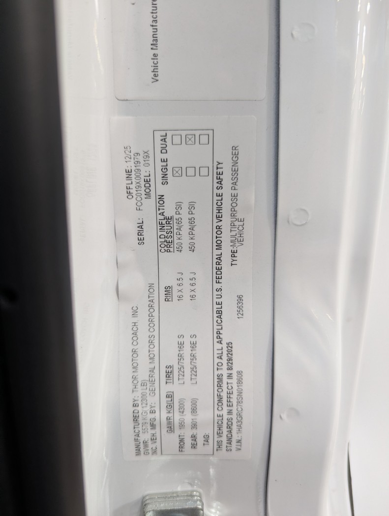 2026 Thor Motor Coach Four Winds 19X - Image 24