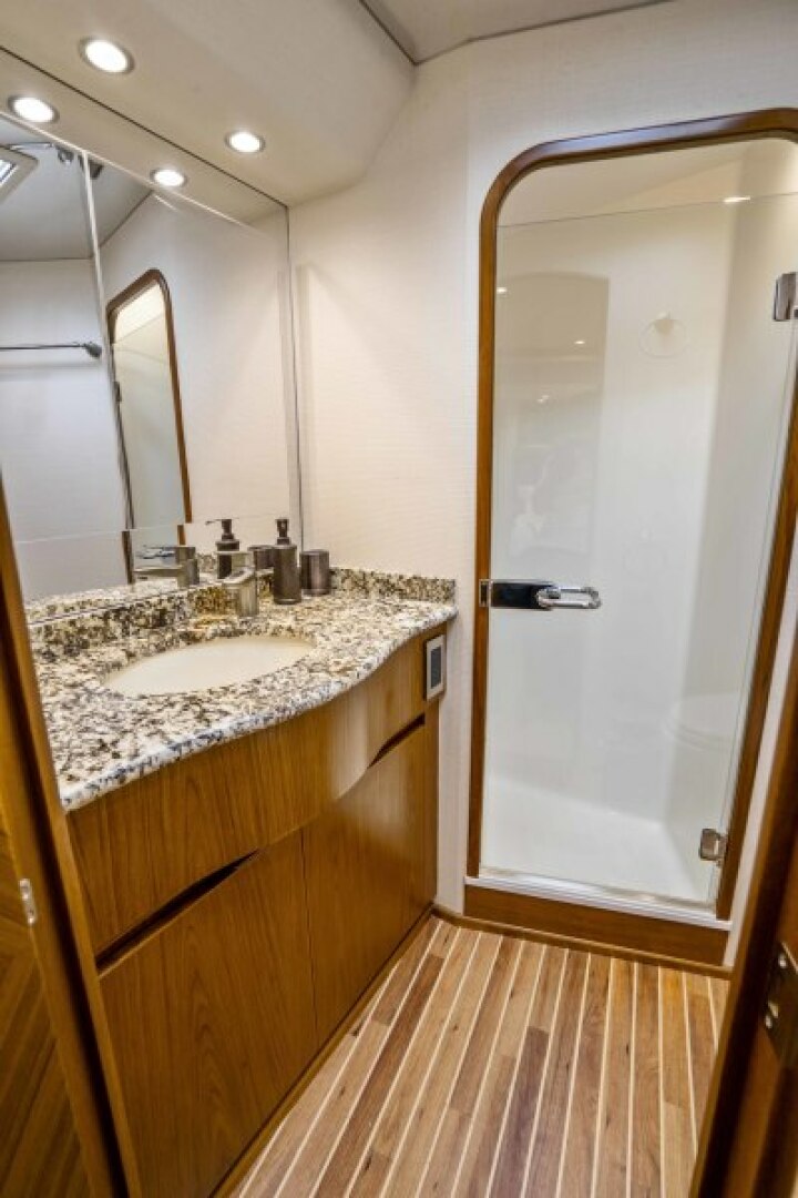 2011 Viking 70 Enclosed Bridge - Image 30