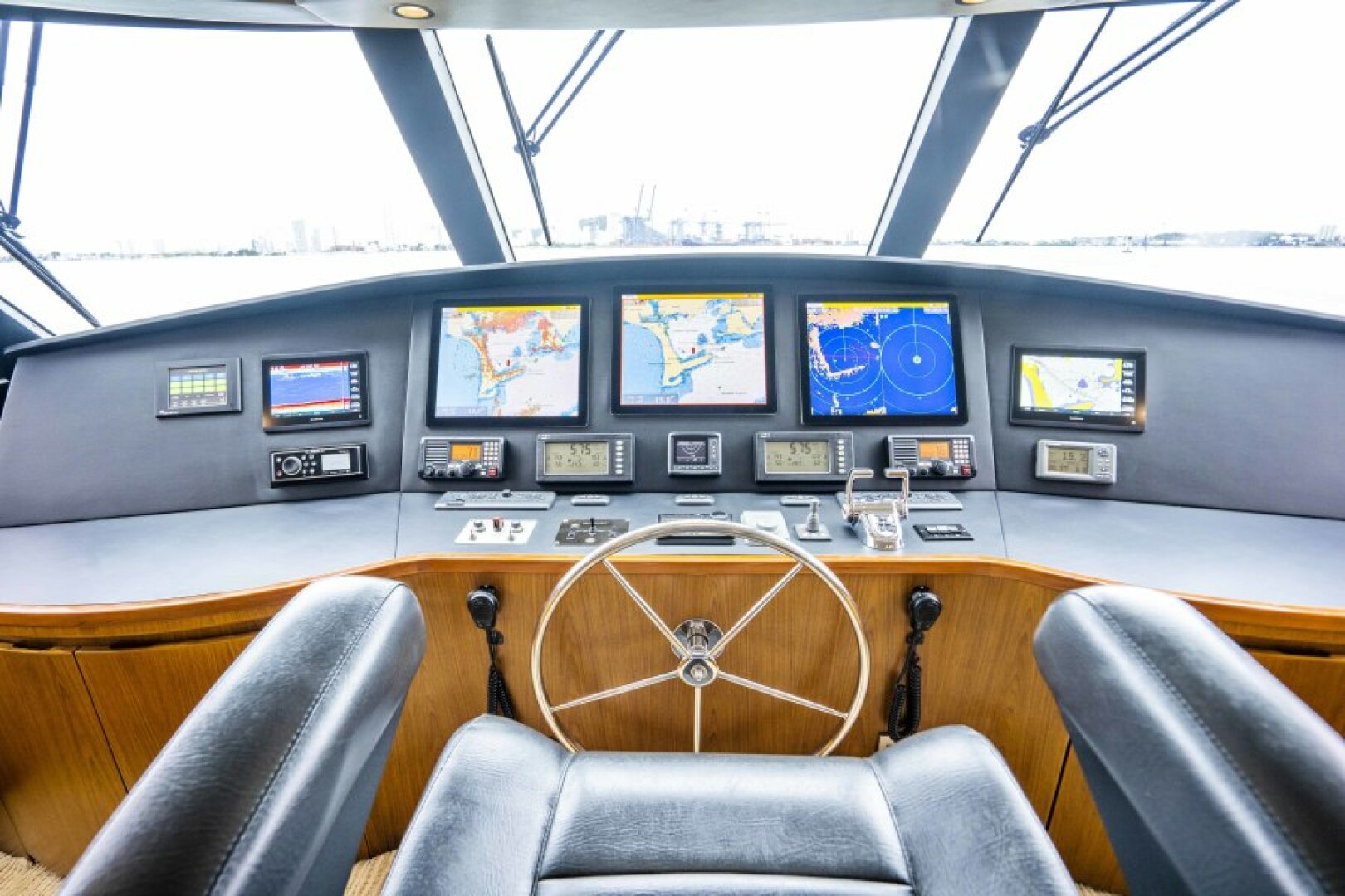 2011 Viking 70 Enclosed Bridge - Image 19