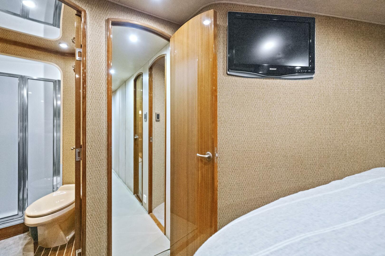 2008 Viking 74 Enclosed Bridge - Image 59