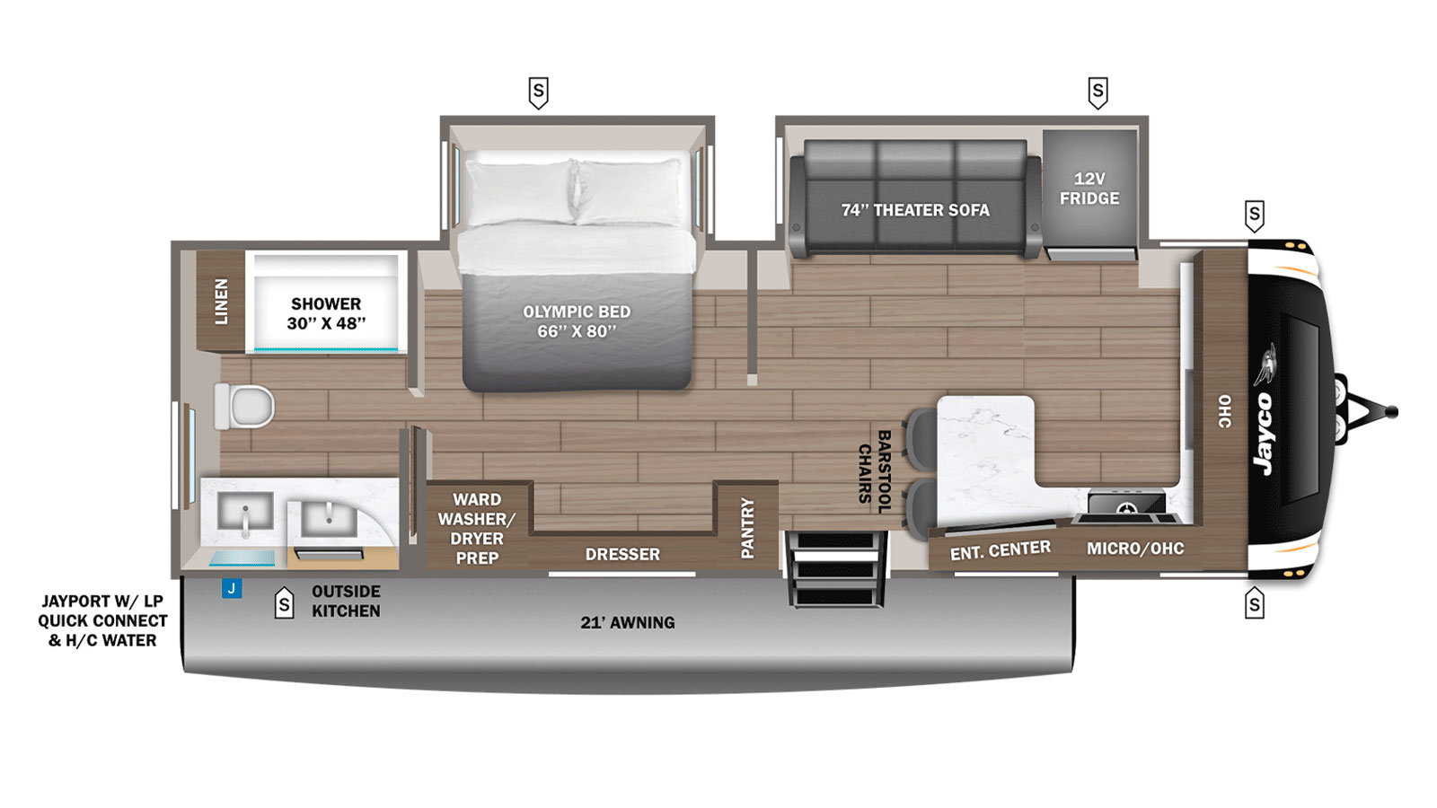 2026 Jayco Eagle HT 265FKDS - Image 2