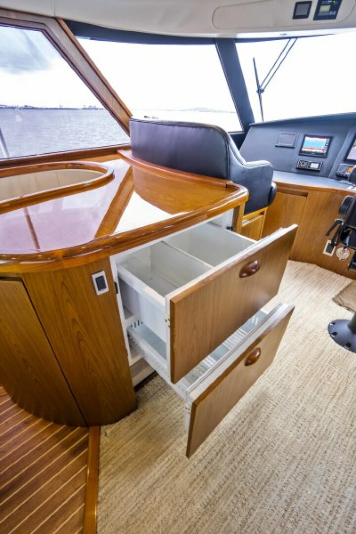 2011 Viking 70 Enclosed Bridge - Image 12