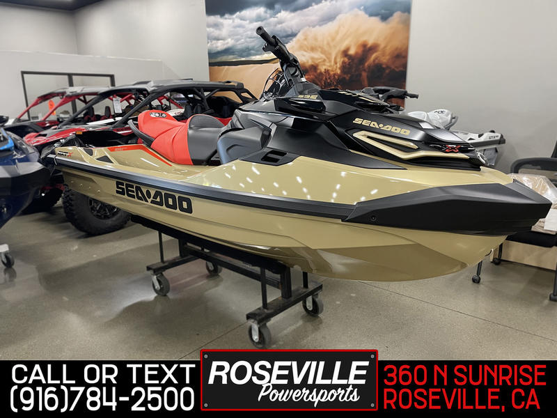 2025 Sea-Doo RXT-X™ 325 Metallic Tan / Lava Red Premium - Image 1