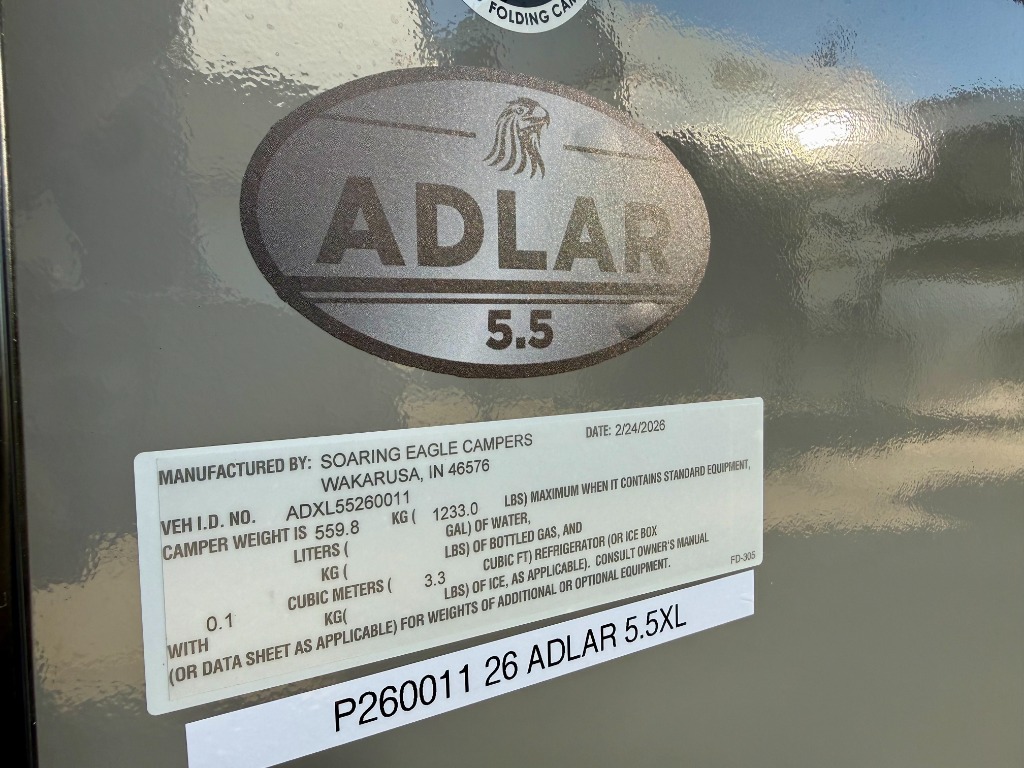 2026 Adlar Truck Topper 5.5 XL - Image 9