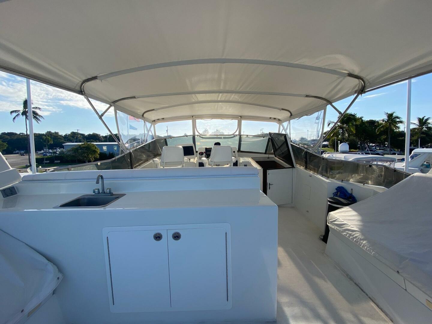 1994 Hatteras 70 Cockpit Motor Yacht - Image 13