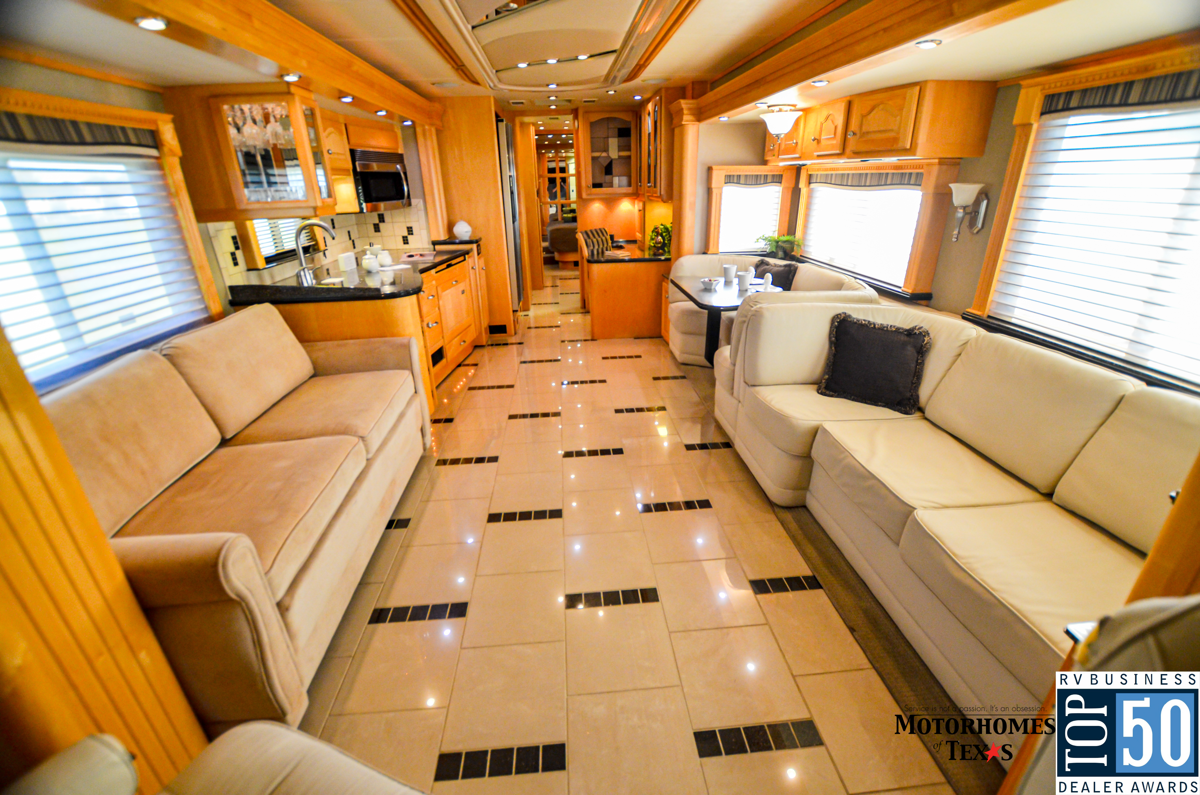 2007 Country Coach Magna  - interior 1