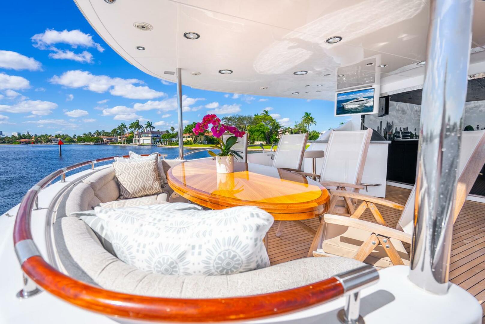 2008 Lazzara Yachts 116 - Image 59