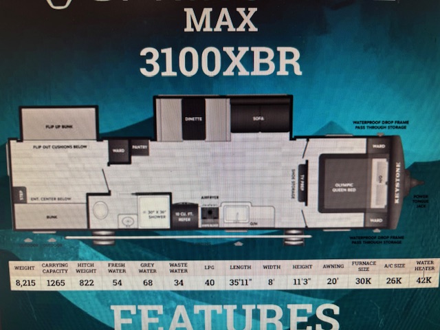 2026 Keystone Springdale MAX 3100XBR - Image 26
