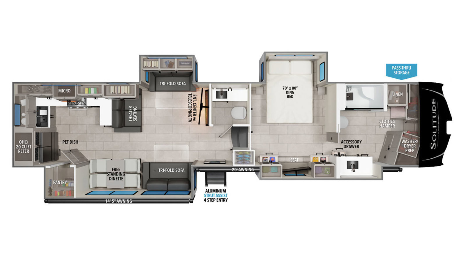 2026 Grand Design Solitude 417KB - Image 2