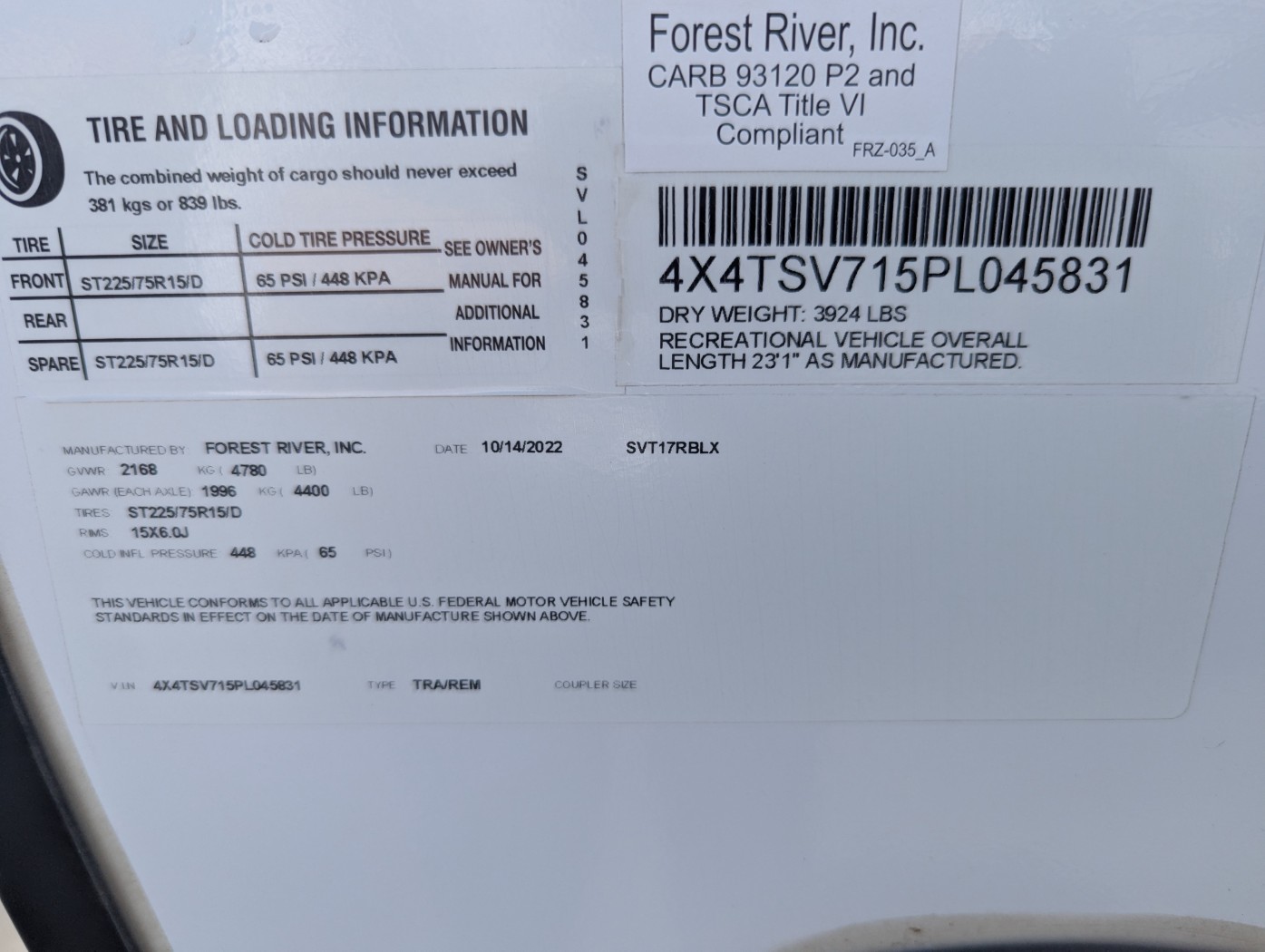 2023 Forest River Surveyor Legend X 17RBLX - Image 7