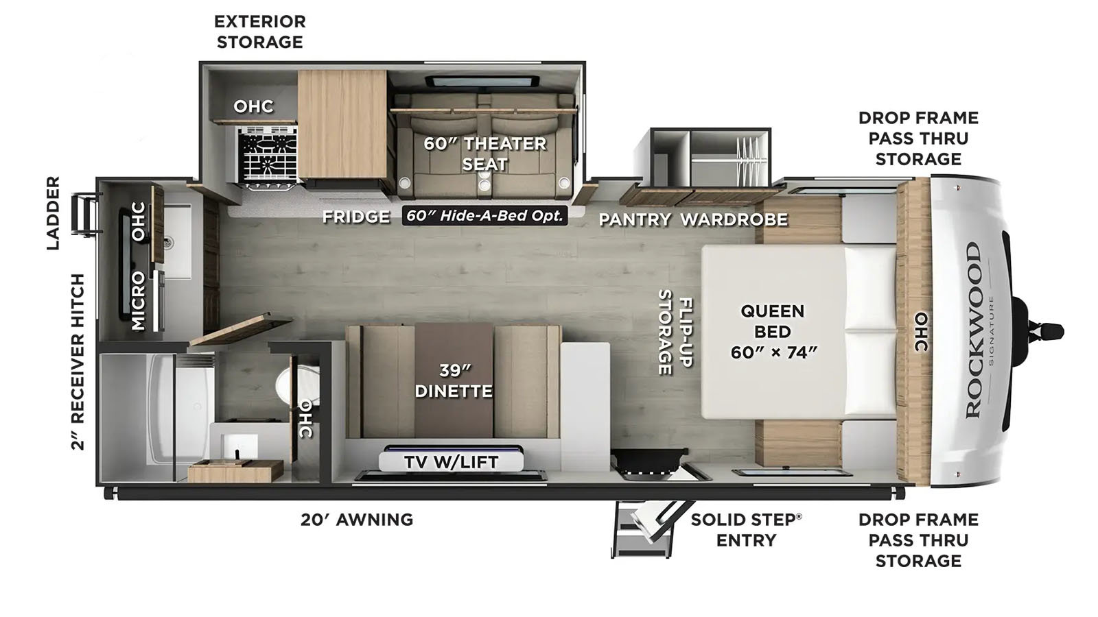 2026 Forest River Rockwood Mini Lite 2522FB - Image 2