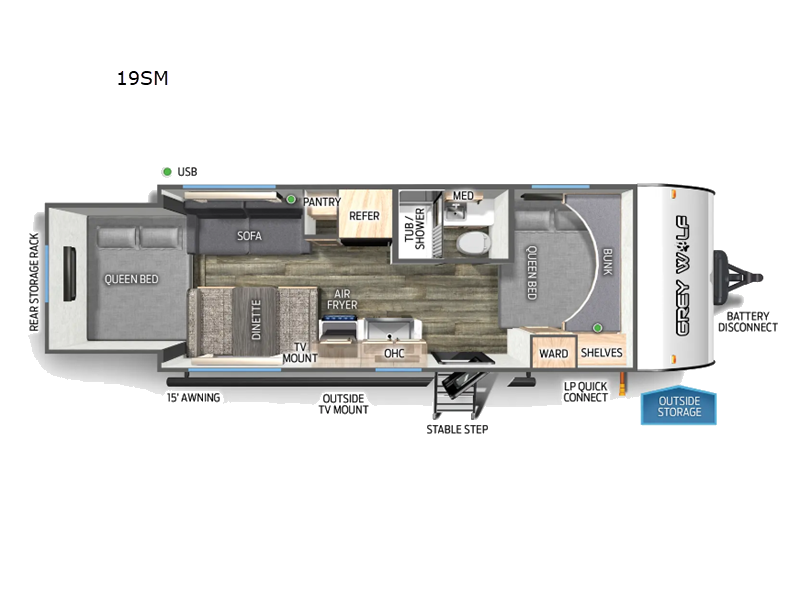 2026 CHEROKEE GREY WOLF 19SM - Image 23