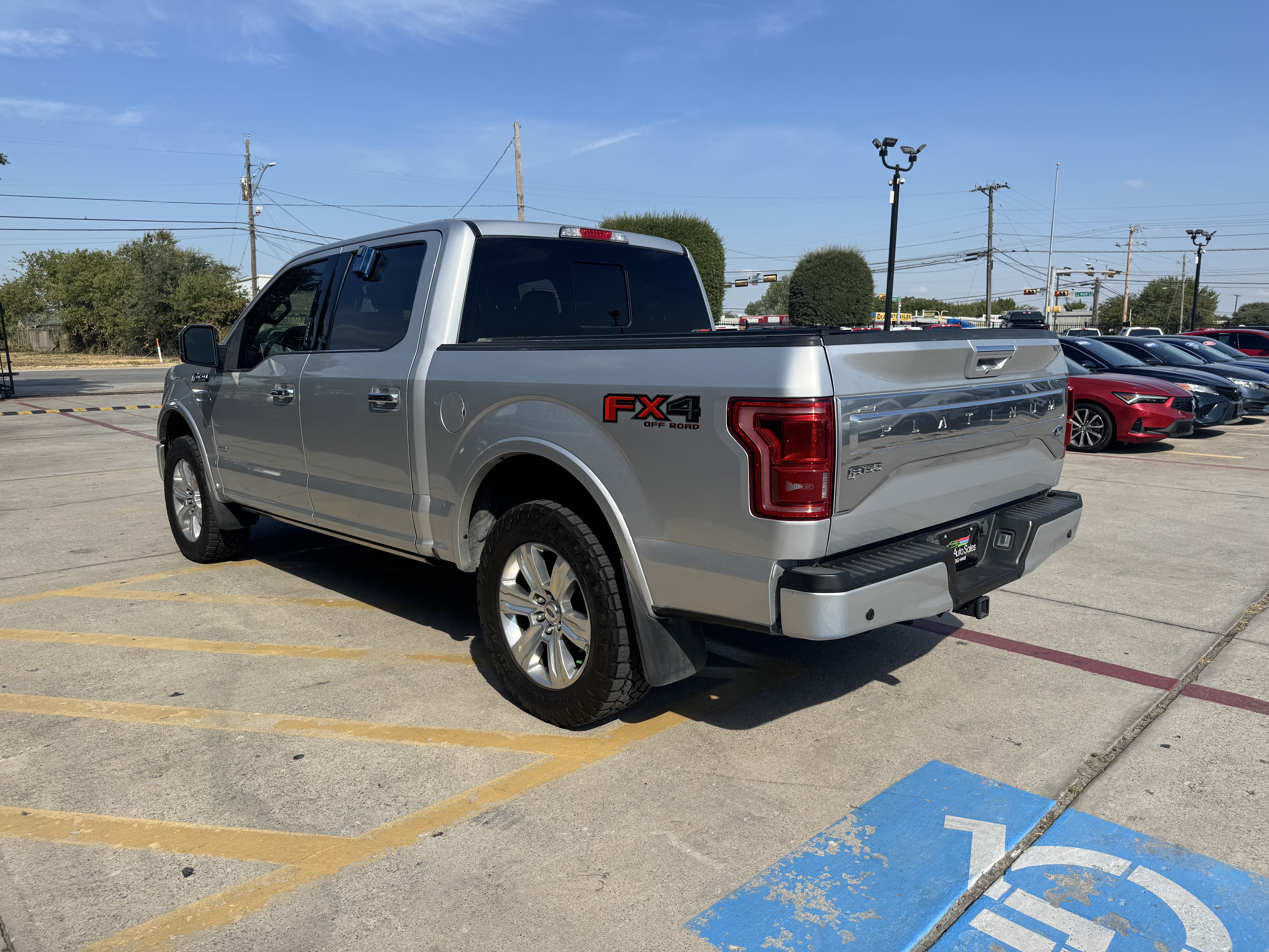 2015 Ford F150 Pickup Crew Cab Platinum 4WD - Image 8