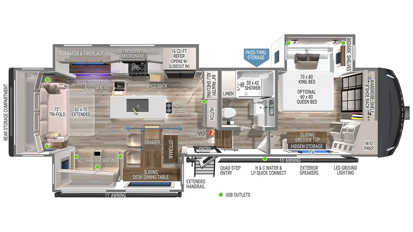 2027 Brinkley RV Model Z 3100 - Image 2