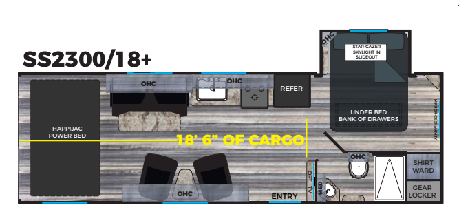 2019 Omega Rv Weekend Warrior SS2300 - Image 2