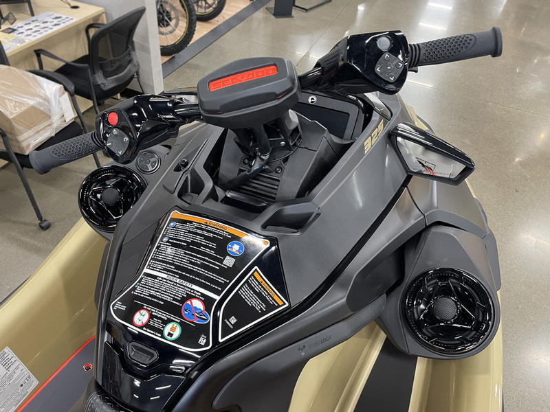 2025 Sea-Doo RXT-X™ 325 Metallic Tan / Lava Red Premium - Image 4