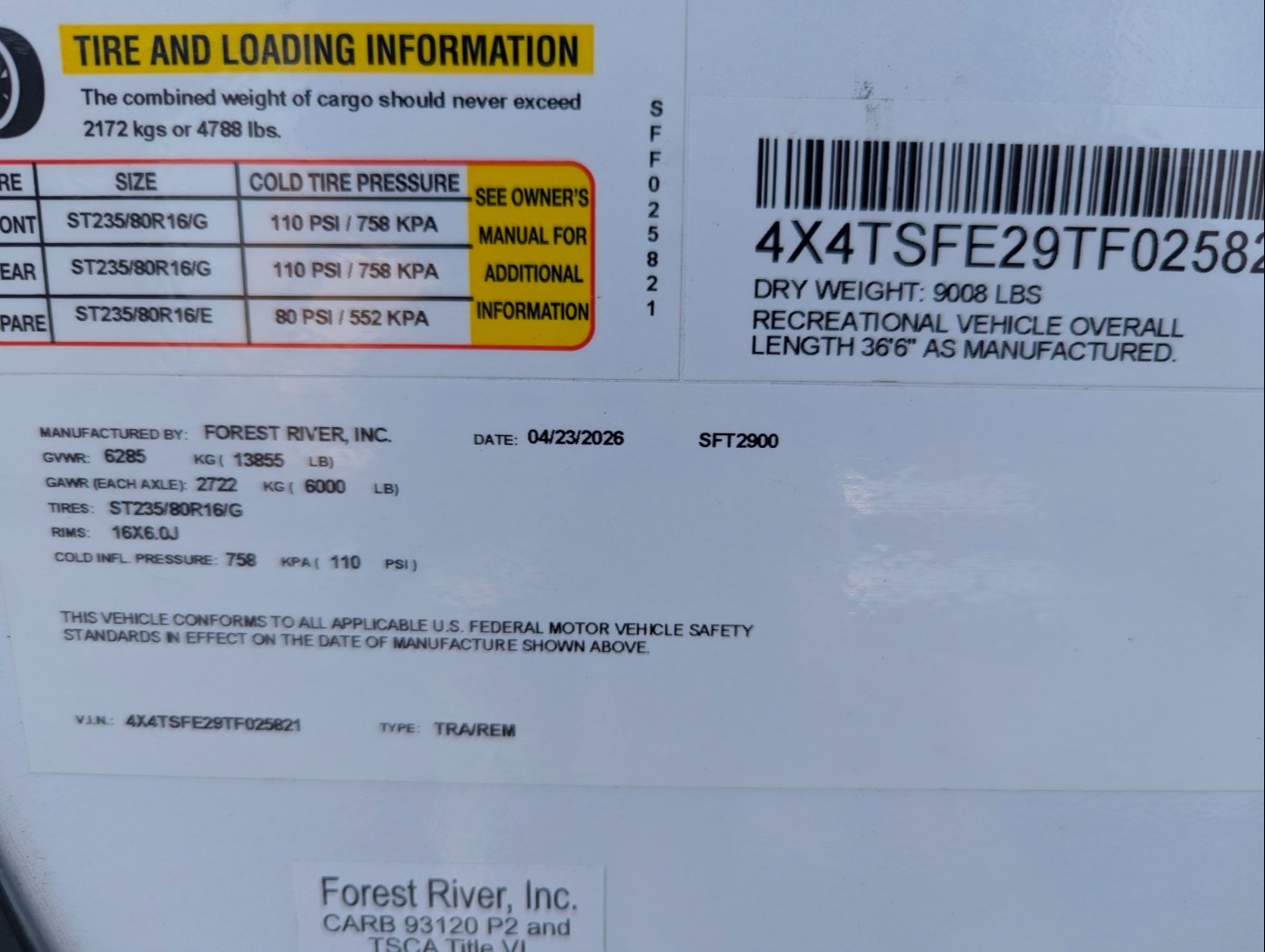 2026 Forest River Stealth 2900 - Image 20