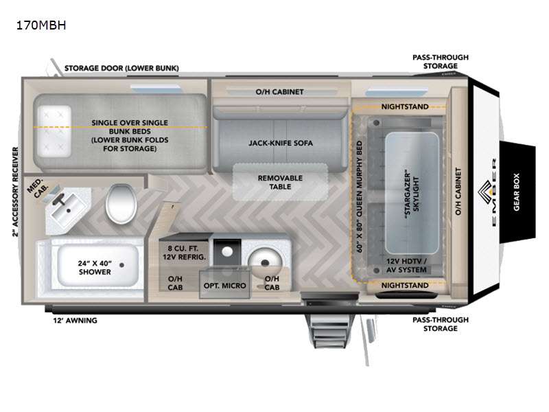 2022 Ember Overland 170MBH - Image 2