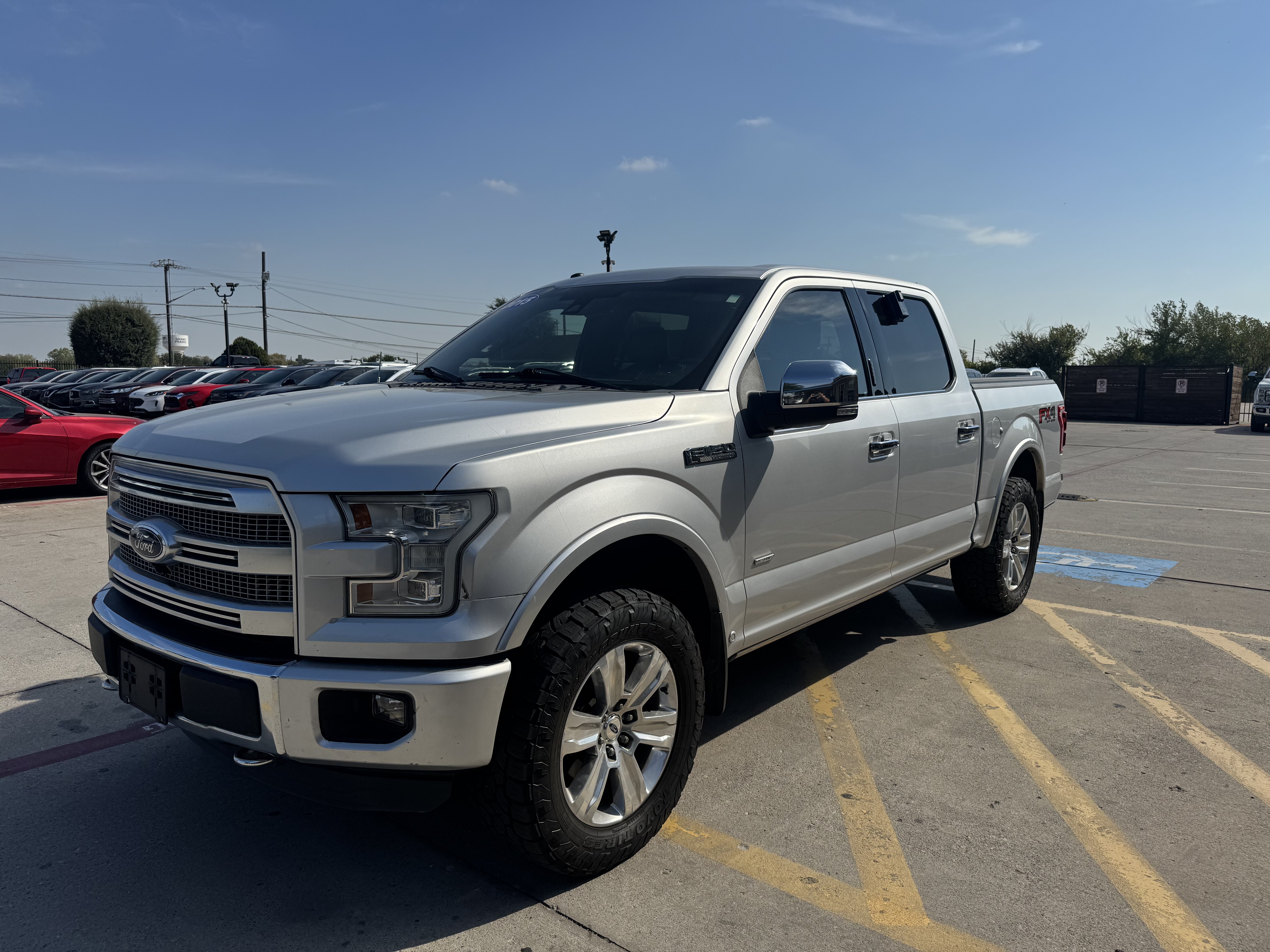 2015 Ford F150 Pickup Crew Cab Platinum 4WD - Image 4