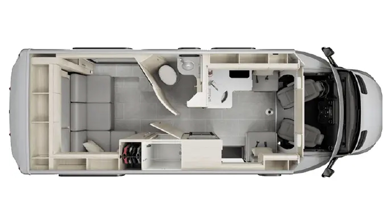 2026 Leisure Travel Unity U24RL - Floorplan 1