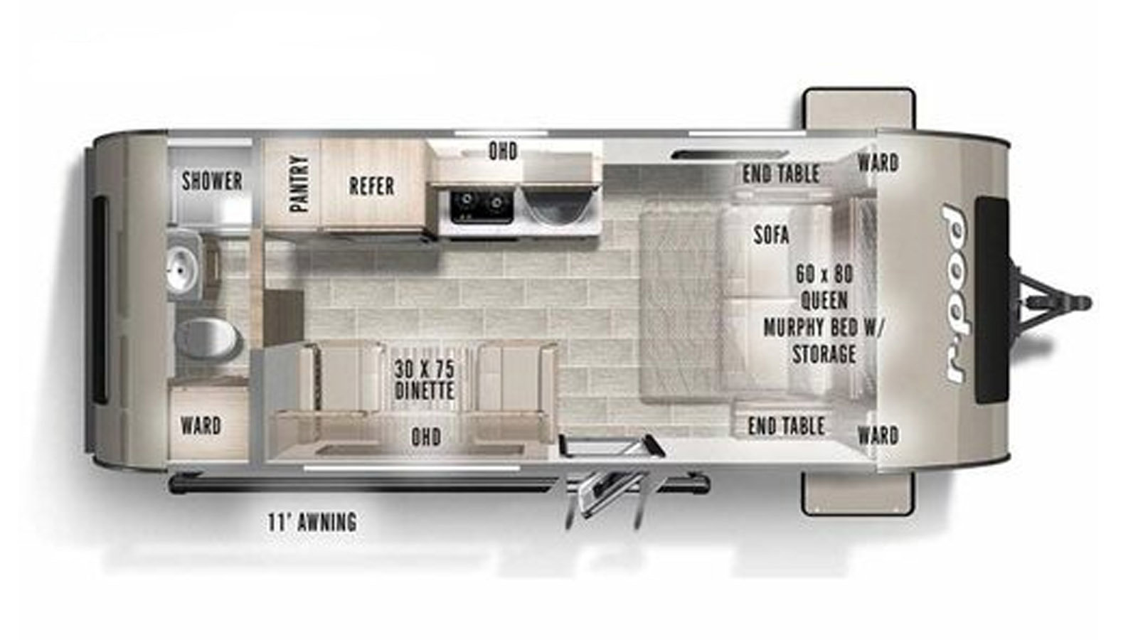 2023 Forest River R-Pod RP-192 - Image 2