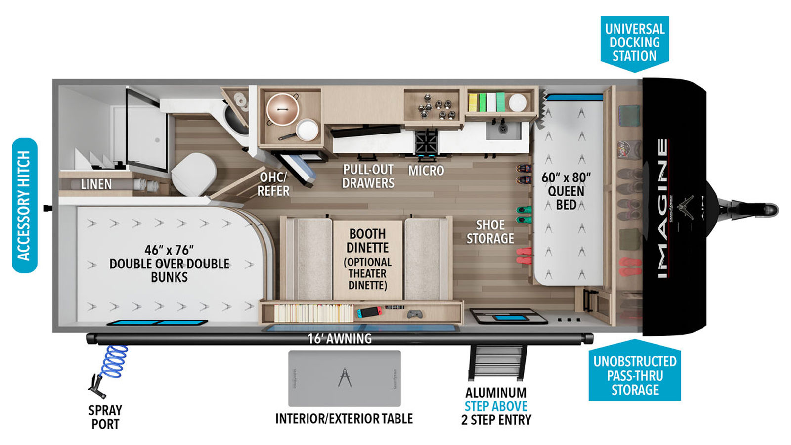 2026 Grand Design Imagine AIM 20BHA - Image 1