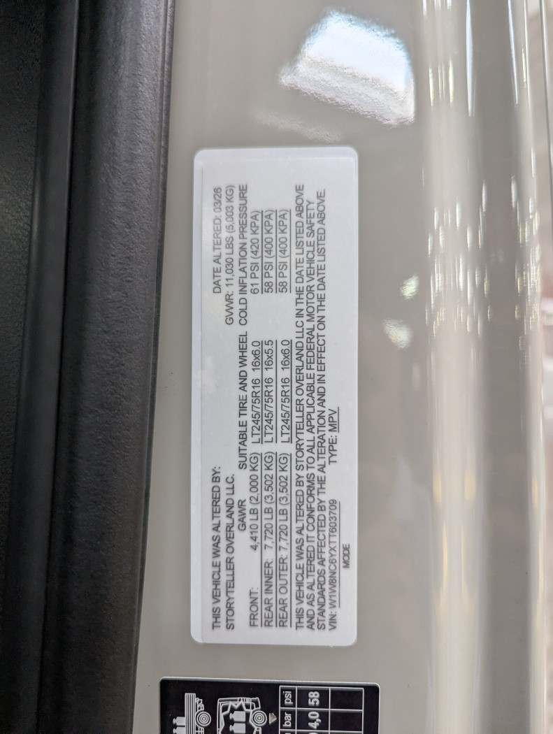 2026 Storyteller Overland Crew Mode XL - Pop Top - Image 27