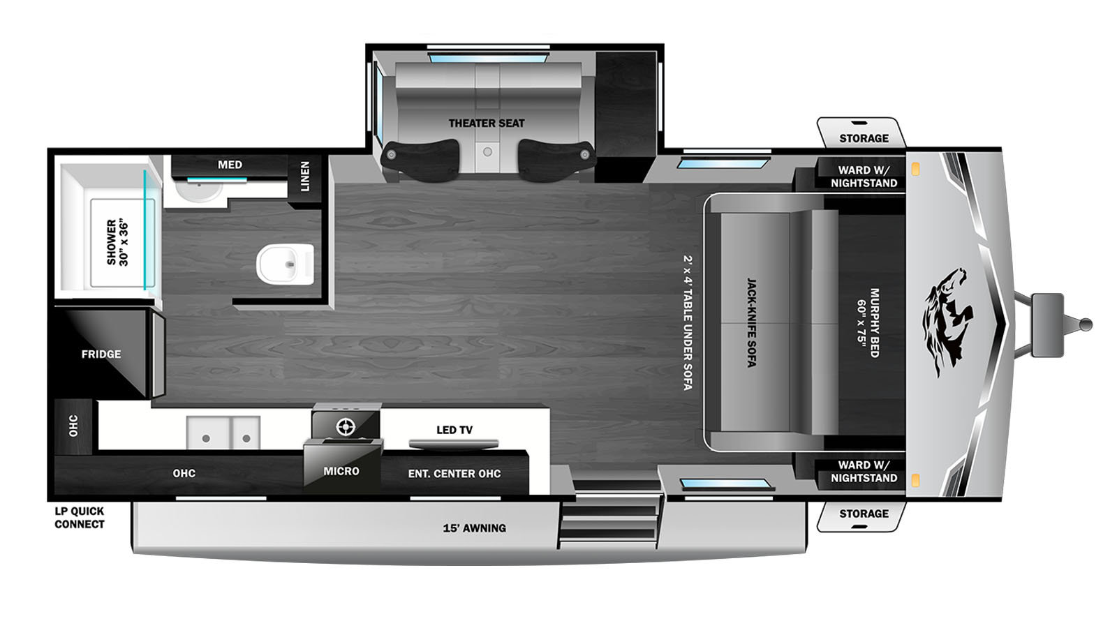 2026 Highland Ridge Range Lite 200MLM - Image 2