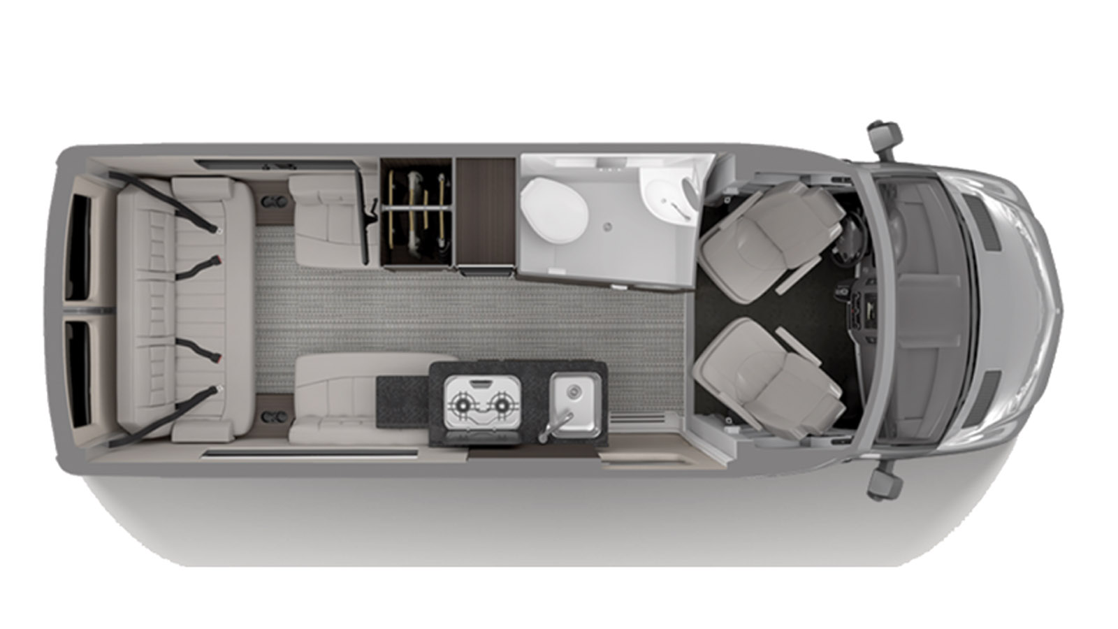 2025 Airstream Interstate 19 X - Floorplan 1
