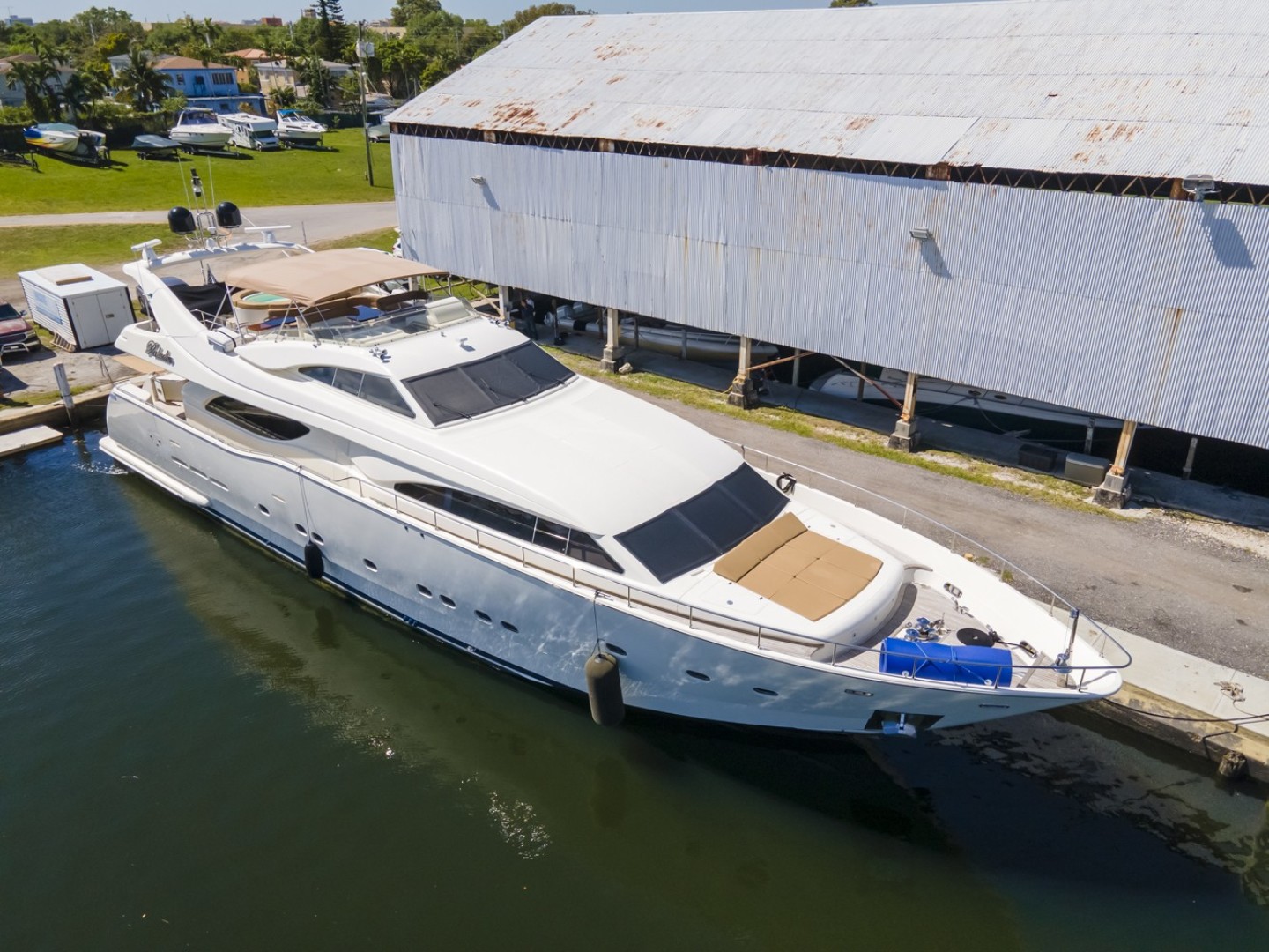 2000 Ferretti Yachts Custom Line 94 - Image 64