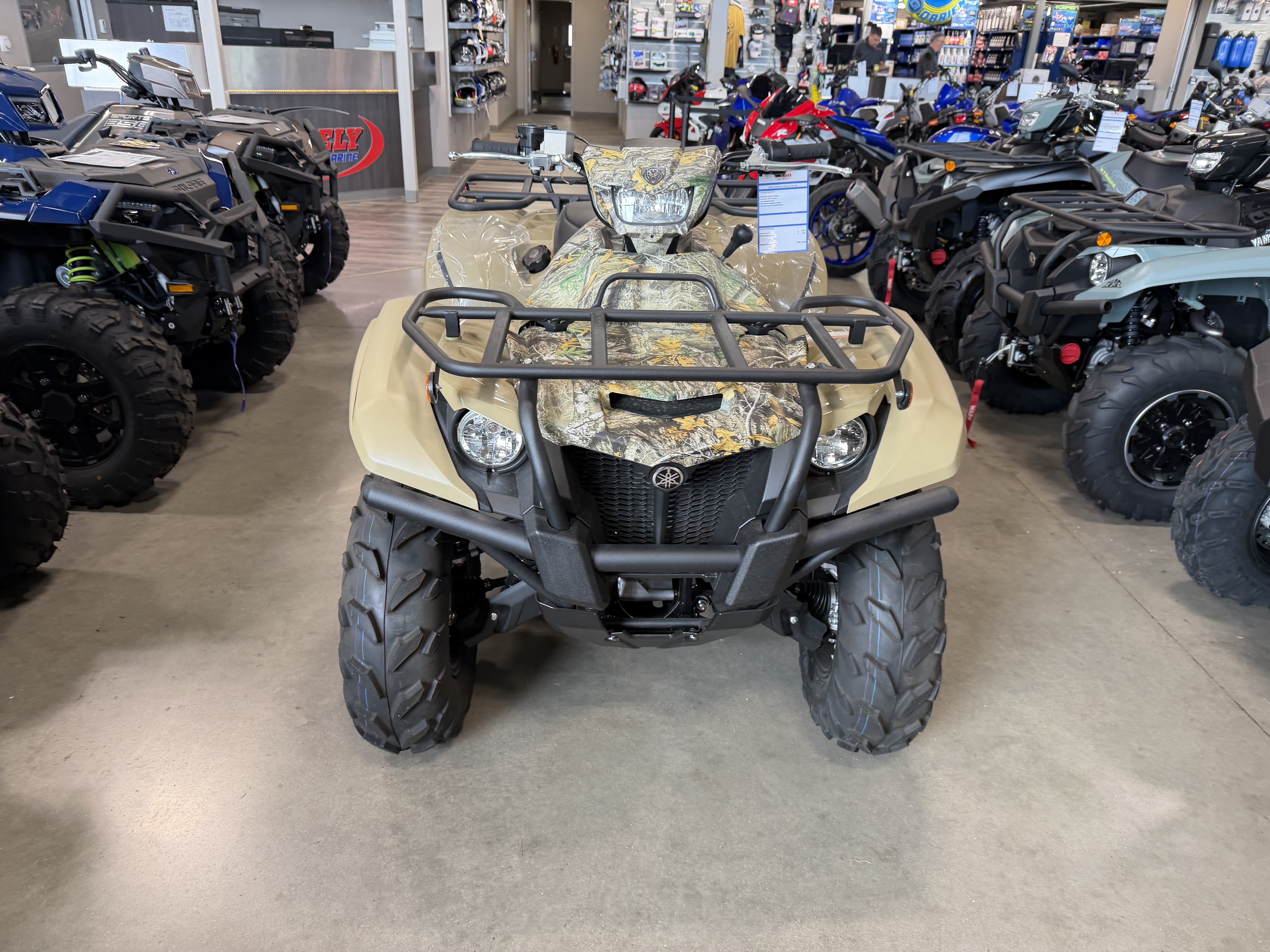 2026 Yamaha Kodiak 700 EPS Fall Beige w/ Realtree Edge - Image 3
