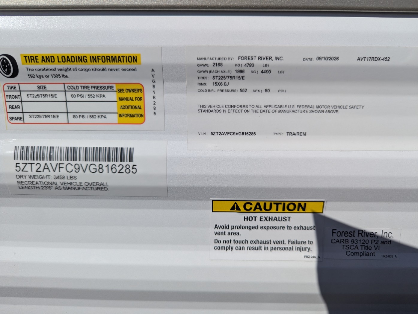 2027 Forest River Avenger LT 17RDX - Image 27