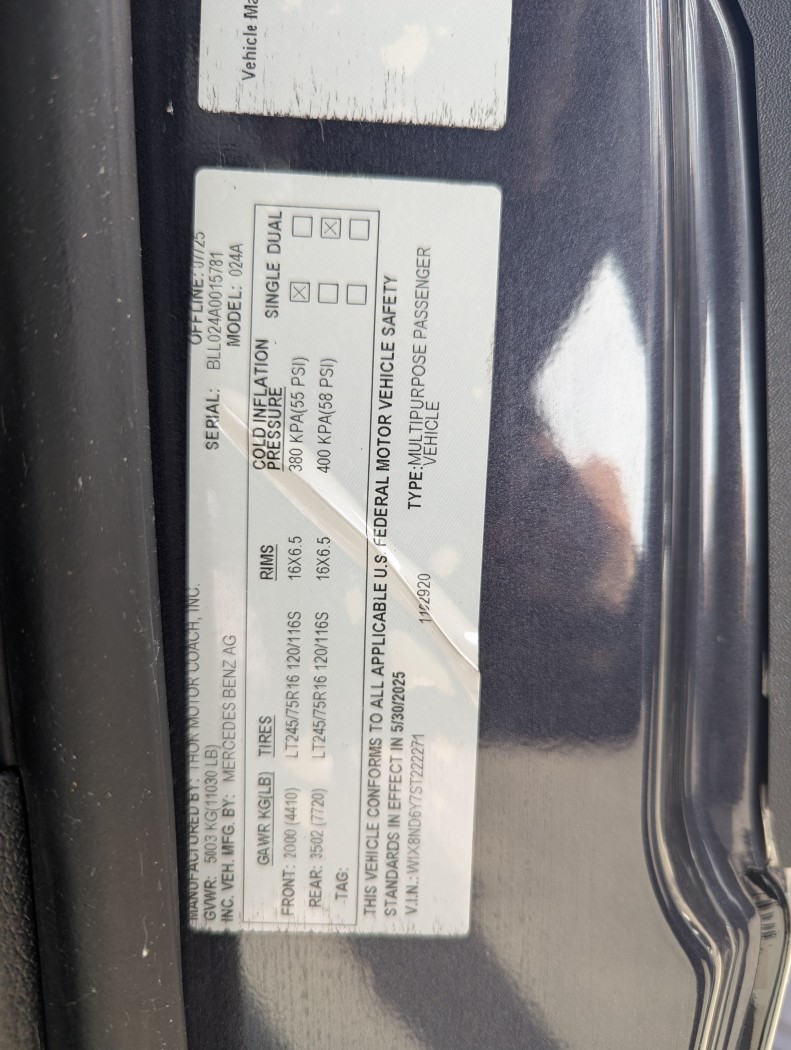 2026 Thor Motor Coach Tranquility 24A - ATH EDITION - Image 8