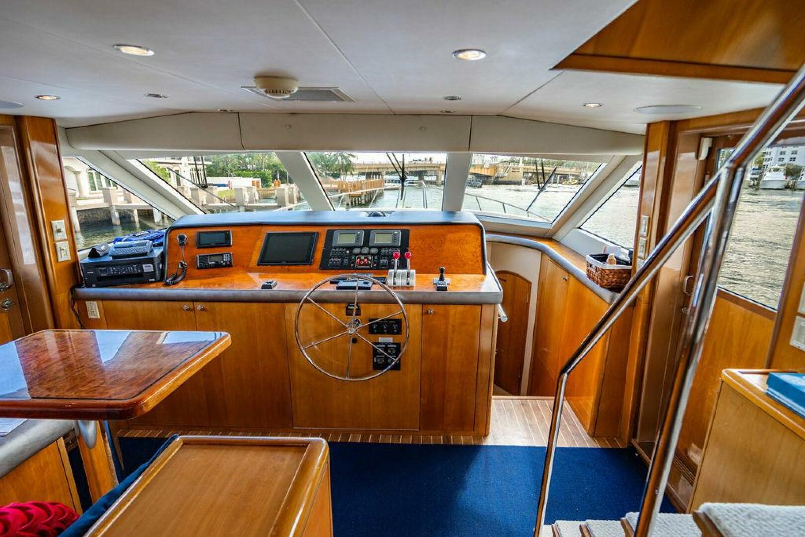 2003 Hatteras Cockpit MY - Image 8