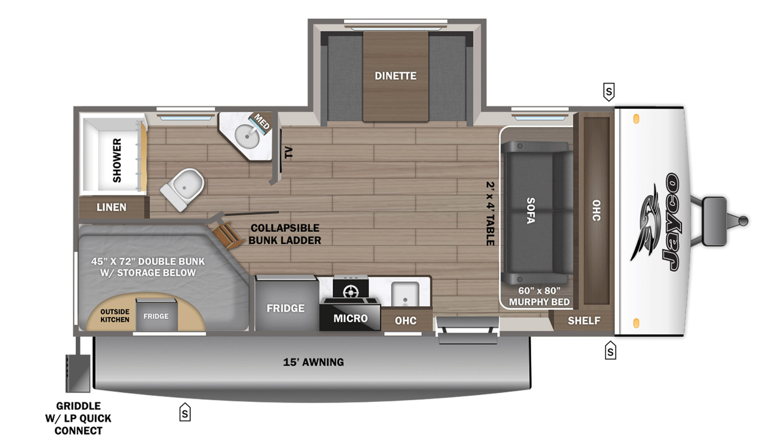 2026 Jayco Jay Feather Air 19MBS - Image 1