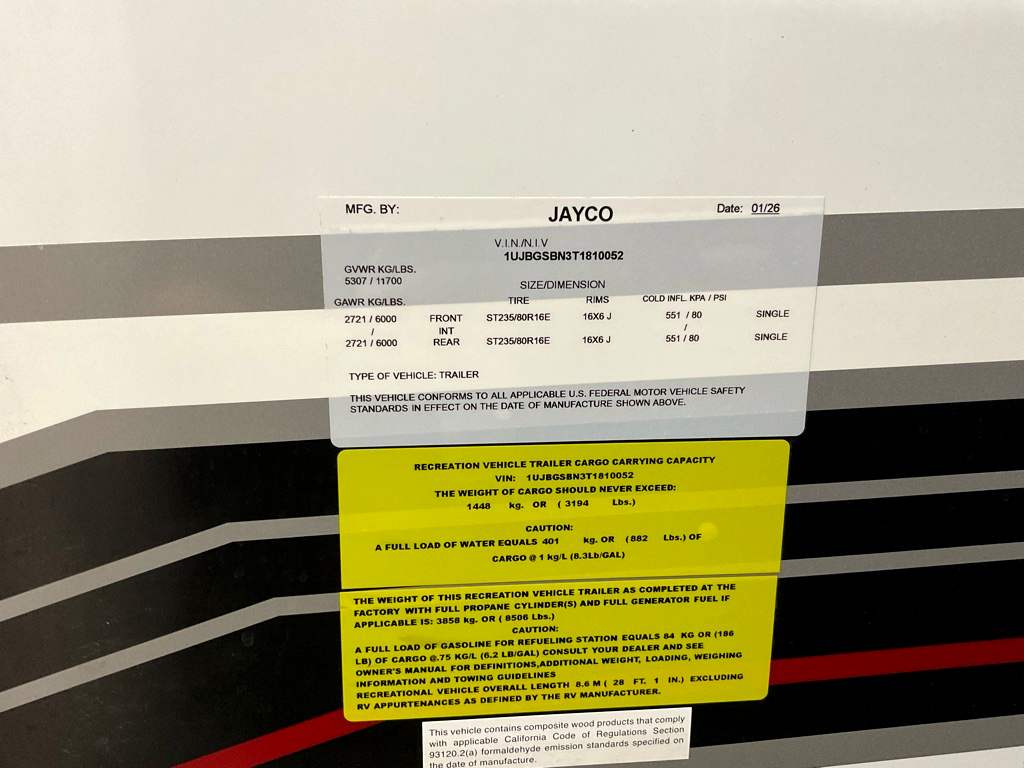 2026 JAYCO SEISMIC 214 - Image 37