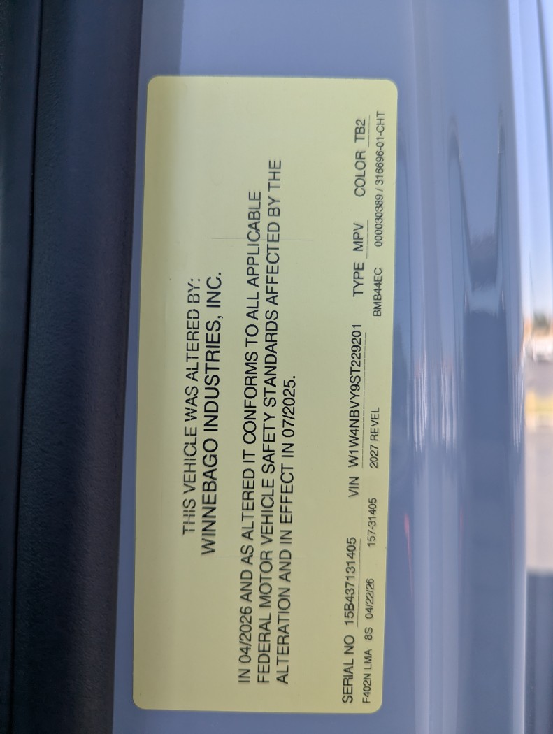 2027 Winnebago Revel 44EC - Image 24