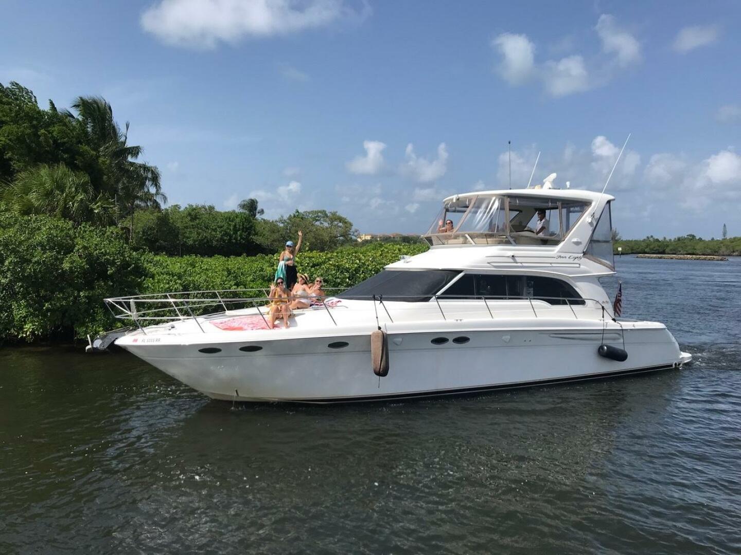 1998 Sea Ray 480 Sedan Bridge - Image 2